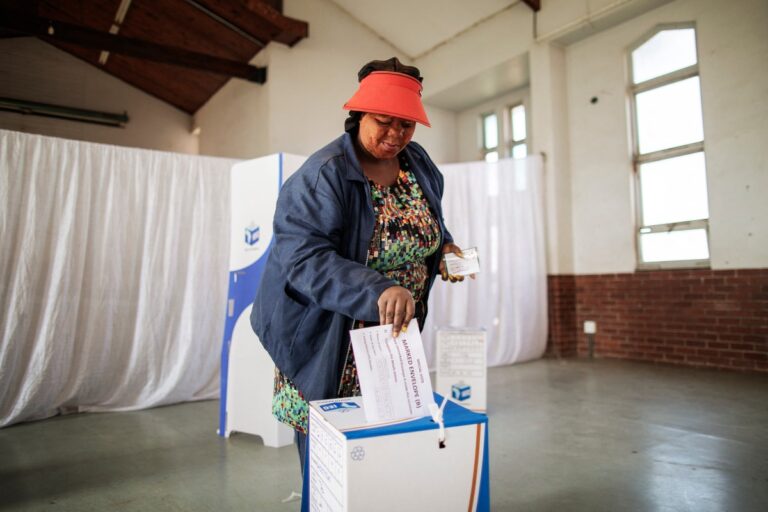 South Africans will head to the polls today for a landmark general election