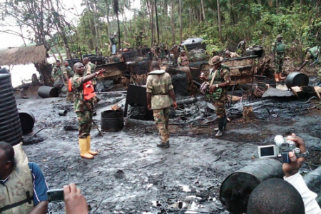 Military Arrests 71 for Crude Oil Theft in August