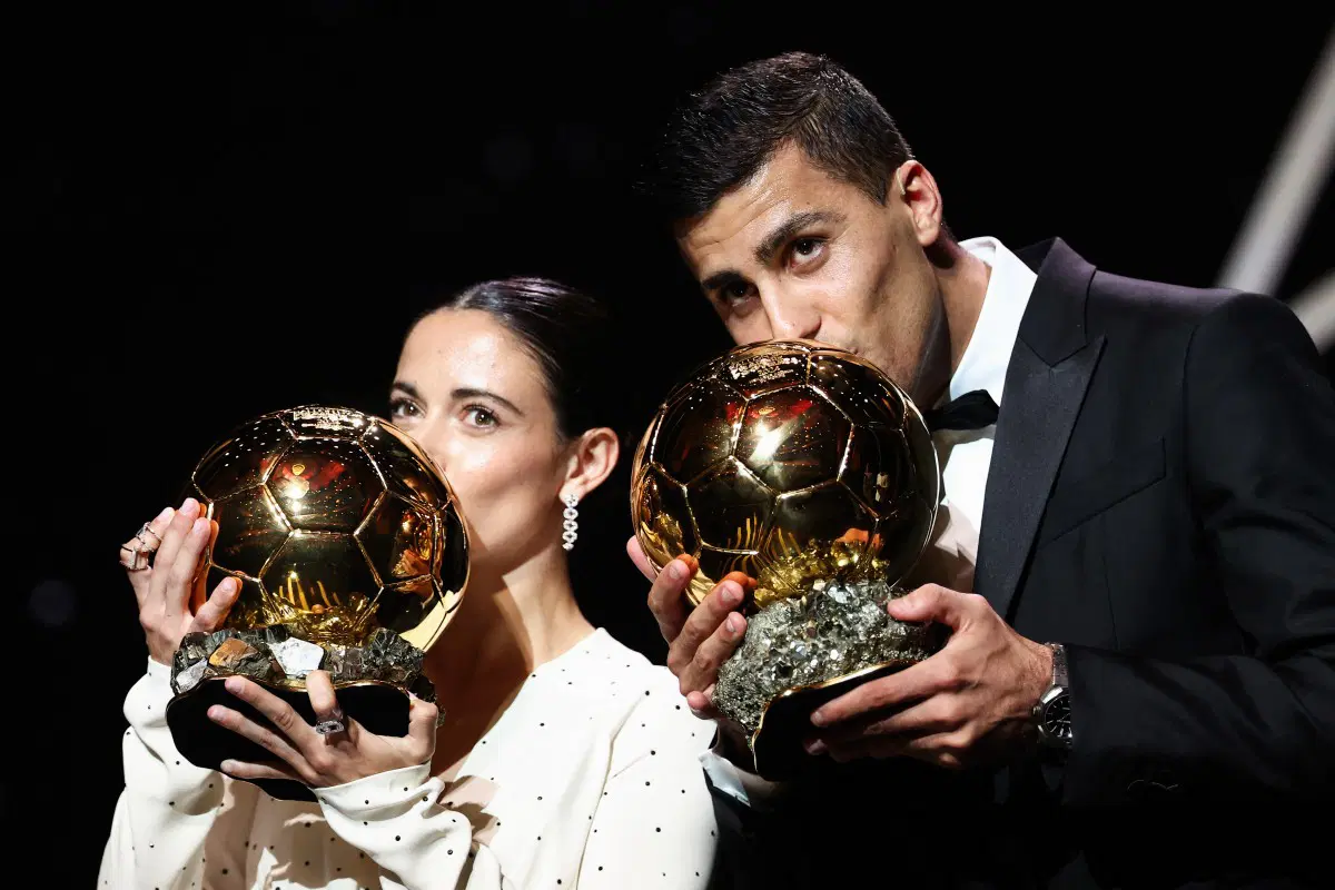 Winners at the Ballon D'Or Event Announced