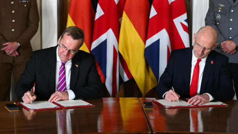 germany and UK sign defence agreement