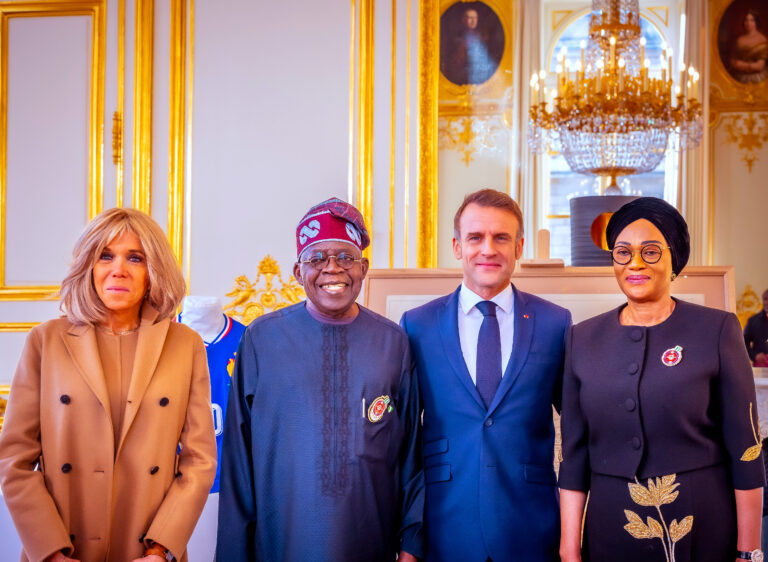 Tinubu visits Paris