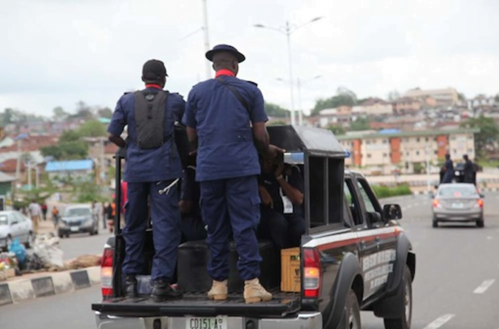 NSCDC Intercepts Vandalized Cargo Truck in Abuja