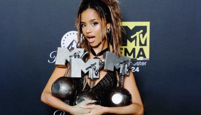 Tyla wins big at 2024 MTV EMAs Awards