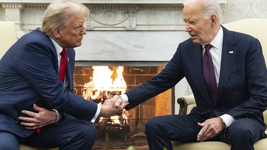 Trump And Biden Promise Smooth Transition Of Power