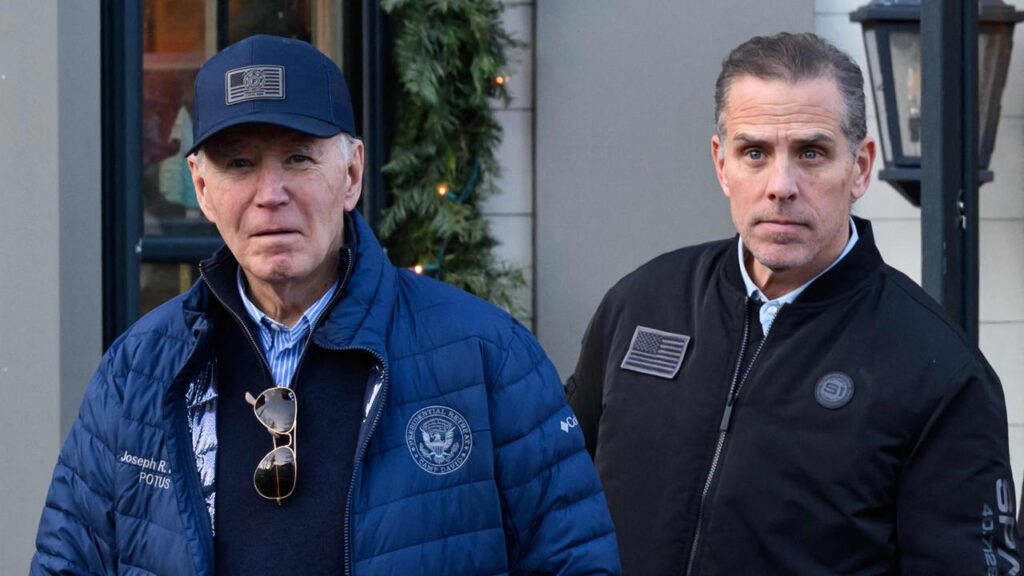 President Biden Grants Official Pardon to Son Hunter Biden