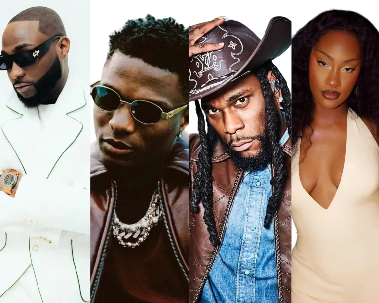 Davido, Burna Boy, Wizkid, Tems Get 2025 NAACP Awards Nominations