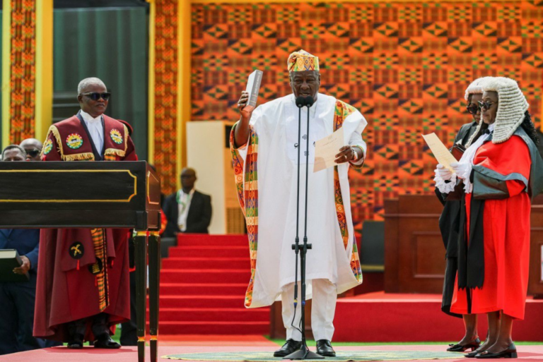 John Mahama Sworn in as Ghana’s New President