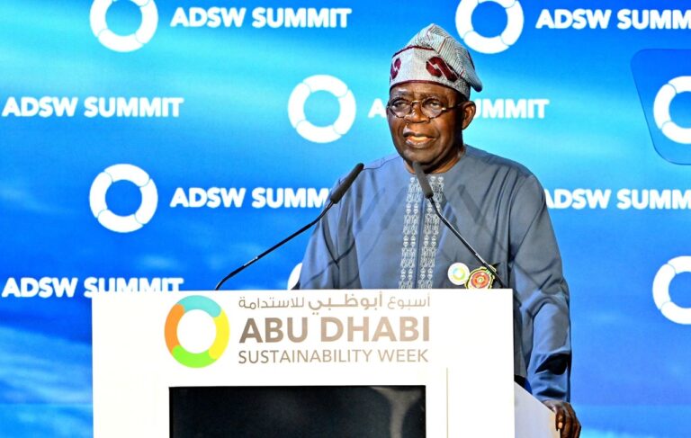 Tinubu reaffirms Nigeria’s Commitment to Sustainability