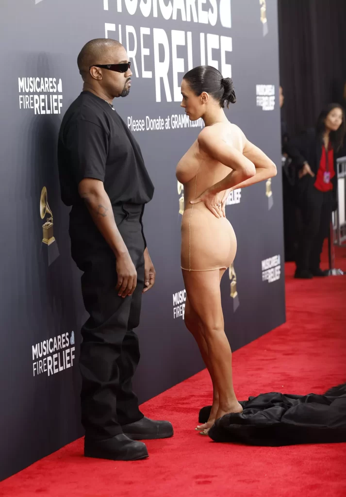 Worst Naked Play for Attention Kanye West and Bianca Censori