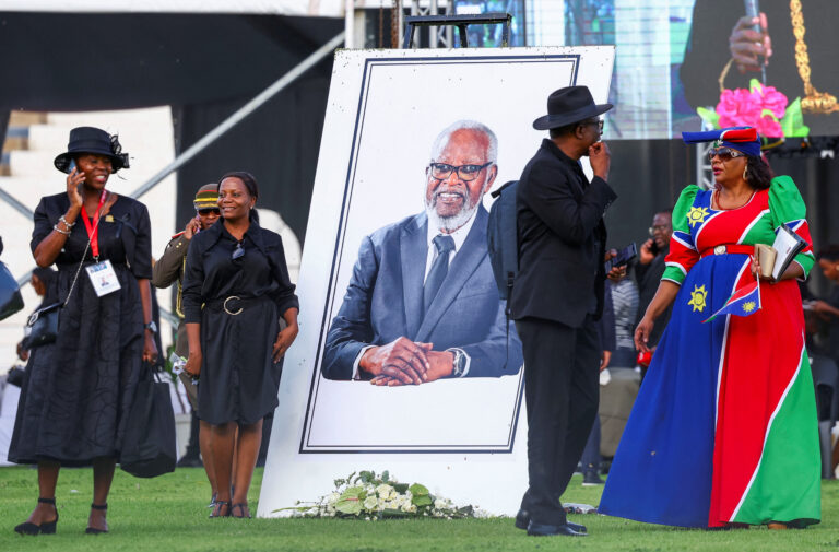 Namibia’s Founding Father Najomo Receives State Burial after 21 Days of Mourning