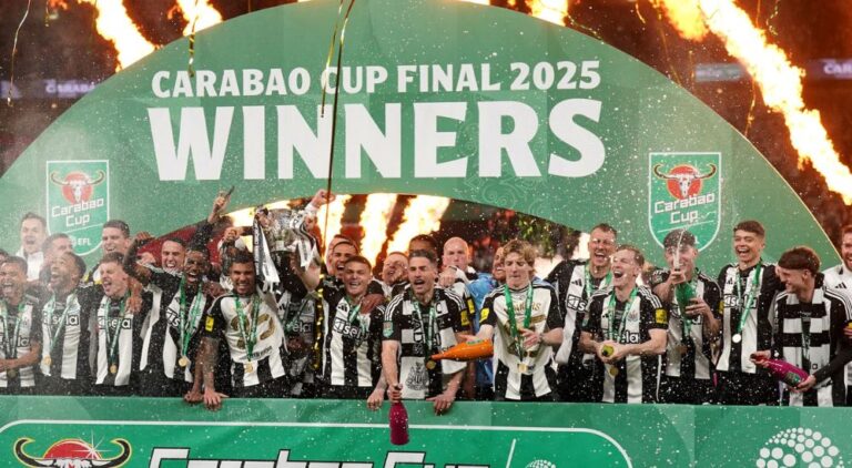Newcastle Defeat Liverpool to Clinch Carabao Cup
