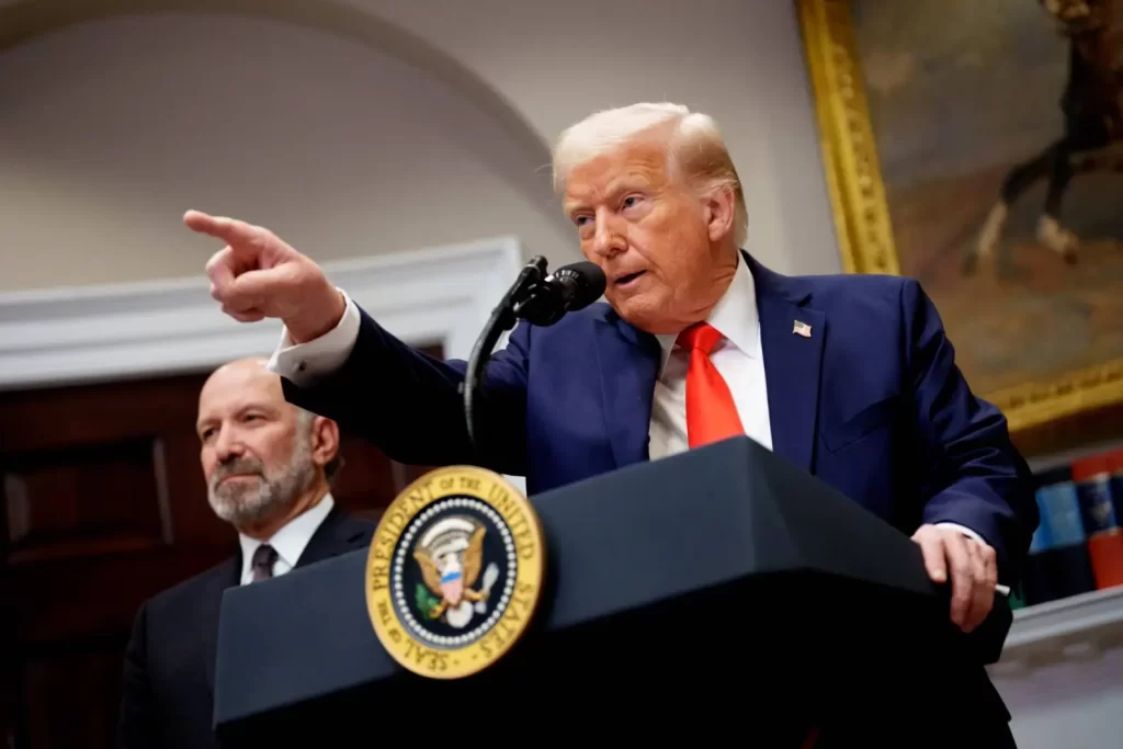 US President Donald Trump is threatening to impose a massive tariff on European alcohol in response to the European Unionâs retaliation against his steel and aluminum tariffs.