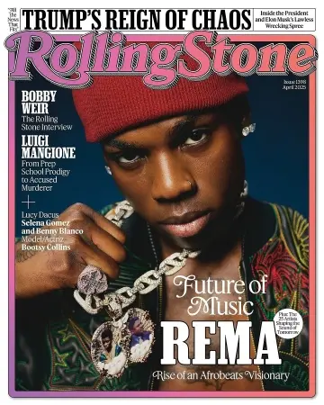 Rema Makes History As first African Artiste on Rolling Stone Cover
