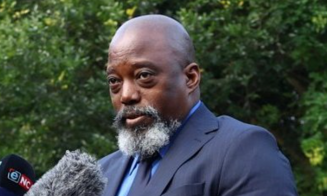 DR Congo suspends Joseph Kabila's political party over ties with ‘enemy rebels