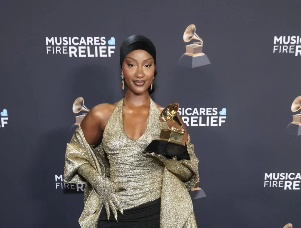 Tems' Grammy-winning song receives RIAA certification