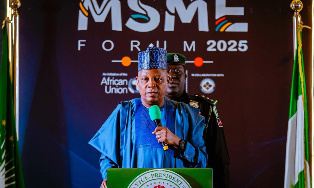 VP Shettima Urges Integration Of Informal Economy Into Formal Intra-African Trade Framework