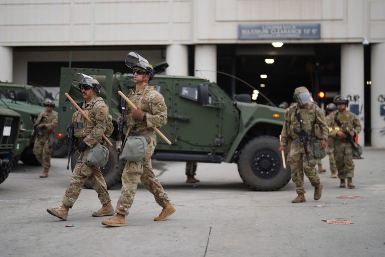 LA National Guard Deployed To Amid Protests