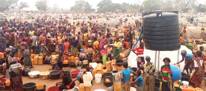 Benue IDPs Protest Over Poor Conditions At Camp