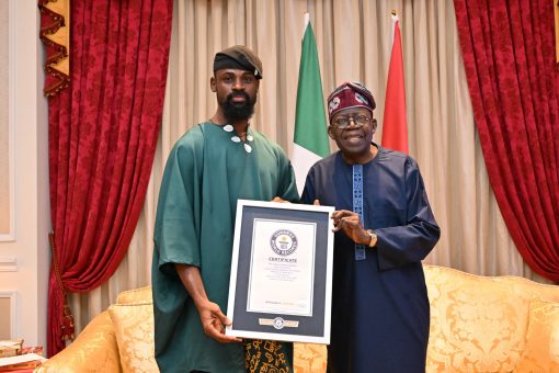 President Tinubu Receives Chess Master, Tunde Onakoya