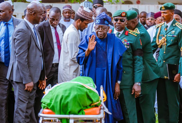 President Tinubu, Shettima and Dignitaries Bid Farewell As Former President Buhari Is Laid To Rest In Daura