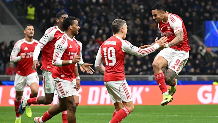 Arsenal beat Inter 3-1 at San Siro to secure top UCL spot